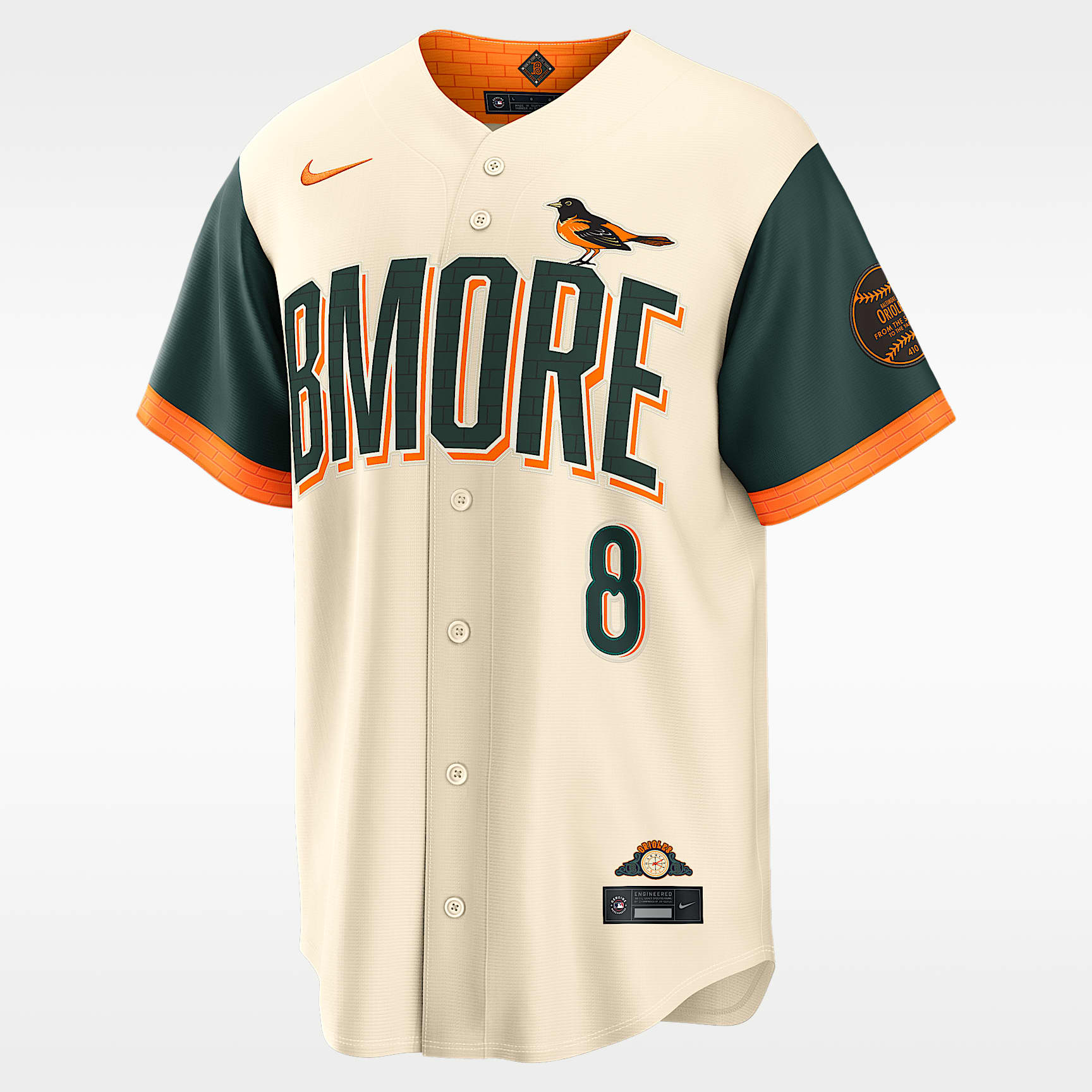 Cal Ripken Jr. Baltimore Orioles City Connect Men's Nike MLB